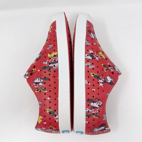 NATIVE x Disney Minnie Mouse Waterproof Slip On Sneakers - Picture 6 of 9